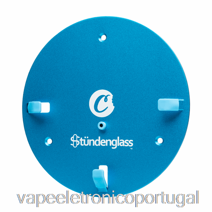 Vape Eletrônico Stundenglass Biscoitos De Montagem Em Parede Azul